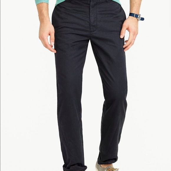 j crew black chinos